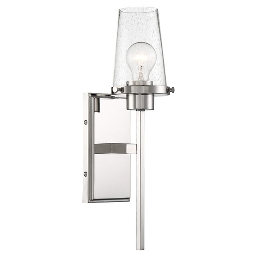 Nuvo Lighting Rector Polished Nickel Sconce by Nuvo Lighting 60/6678