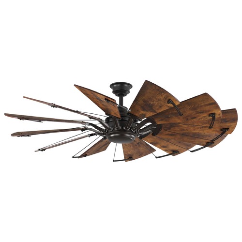 Progress Lighting Springer Architectural Bronze Ceiling Fan by Progress Lighting P250000-129
