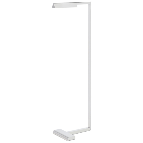 Visual Comfort Modern Collection Dessau 46-Inch LED Floor Lamp in Nickel by Visual Comfort Modern 700PRTDES46N-LED927