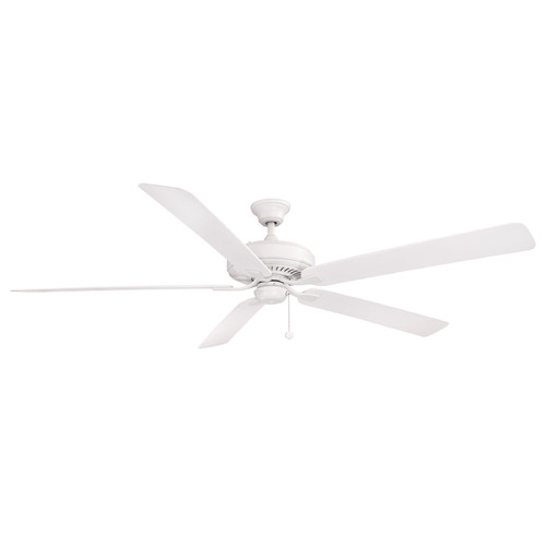 Fanimation Fans Fanimation Fans Edgewood 72 Matte White Ceiling Fan Without Light FP9072MWW