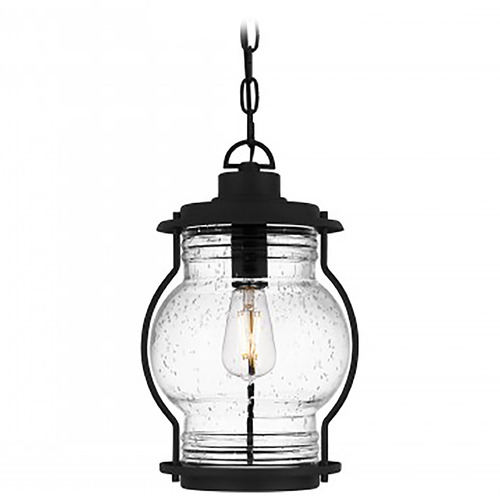Quoizel Lighting Quoizel Lighting Luther Earth Black Outdoor Hanging Light LHR1909EK