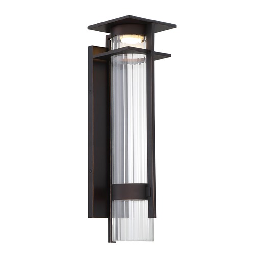 Minka Lavery Kittner Oil Rubbed Bronze with Gold Highlights LED Outdoor Wall Light by Minka Lavery 72742-143C-L