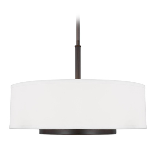 Generation Lighting Nance 19.25-Inch Bronze LED Pendant by Generation Lighting 6628003EN3-710