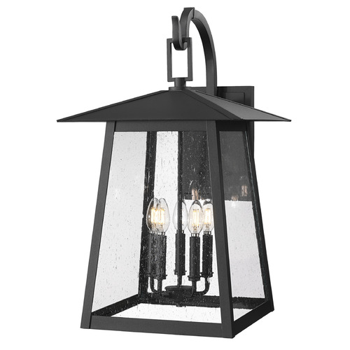 Z-Lite Z-Lite Rainer Black Outdoor Wall Light 5015XL-BK