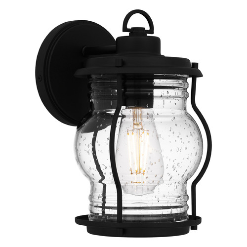 Quoizel Lighting Quoizel Lighting Luther Earth Black Outdoor Wall Light LHR8406EK