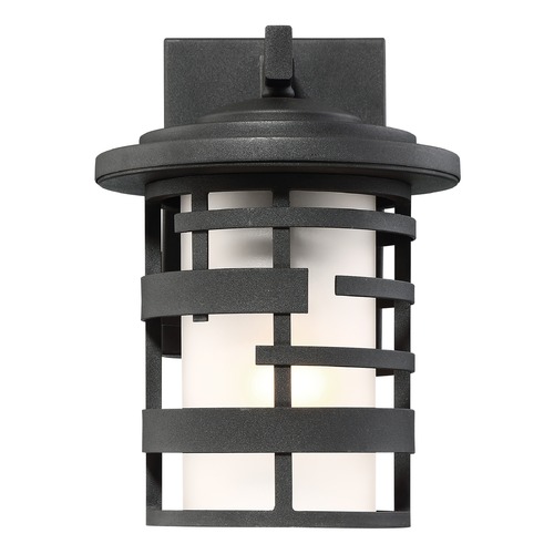 Nuvo Lighting Lansing Textured Black Outdoor Wall Light by Nuvo Lighting 60/6401