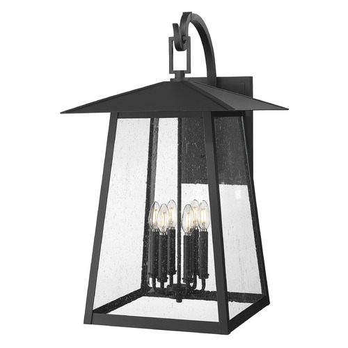 Z-Lite Z-Lite Rainer Black Outdoor Wall Light 5015XXL-BK