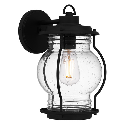 Quoizel Lighting Quoizel Lighting Luther Earth Black Outdoor Wall Light LHR8407EK