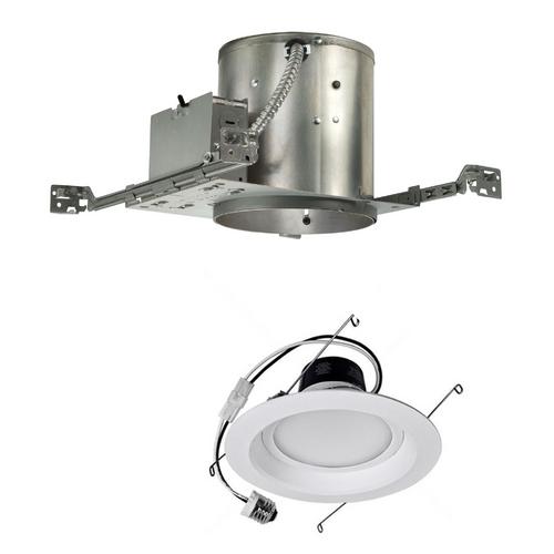 Juno Lighting Group 14W Dimmable LED 6-Inch Recessed Lighting Kit for New Construction by Juno Lighting Group IC22/14W LED TRIM KIT