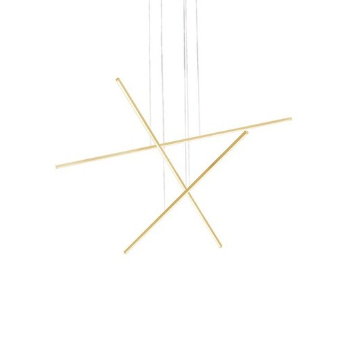 Kuzco Lighting Vega Minor Brushed Gold LED Multi-Light Pendant by Kuzco Lighting MP18203-BG
