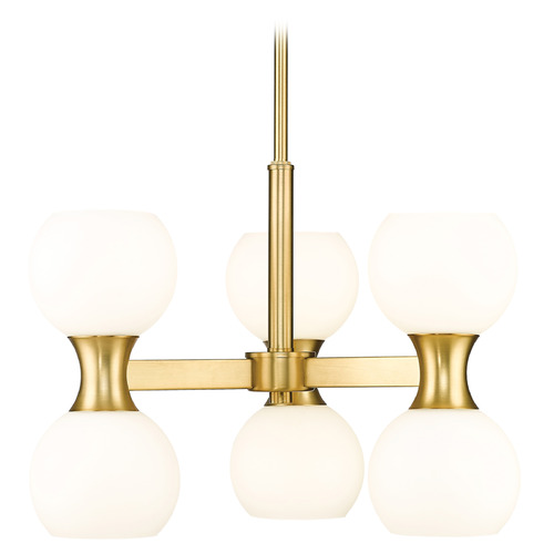 Z-Lite Z-Lite Artemis Modern Gold Chandelier 494-6MGLD