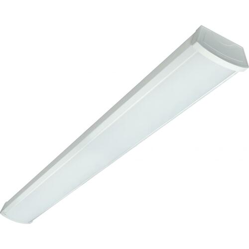 Satco Lighting 4-Ft 40W 3000K LED Ceiling Wrap in White by Nuvo Lighting 65-1084
