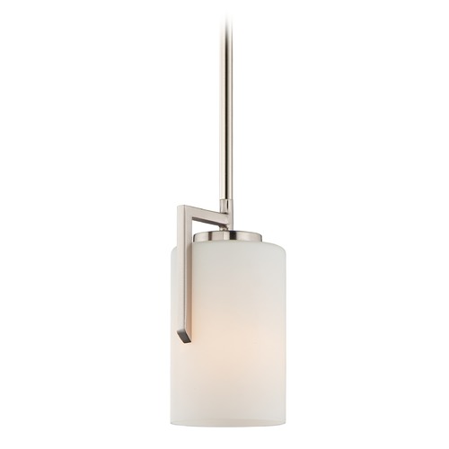 Maxim Lighting Dart Satin Nickel Mini Pendant by Maxim Lighting 91280SWSN