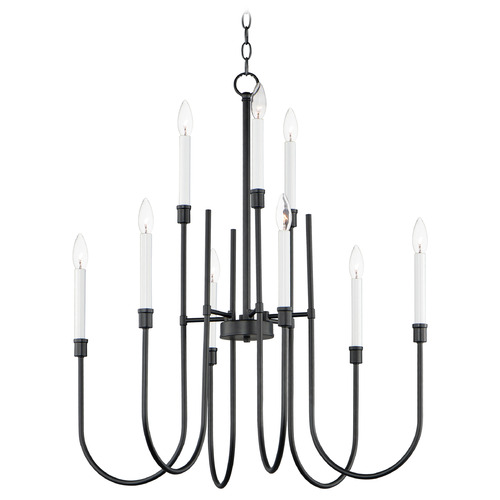 Maxim Lighting Maxim Lighting Tux Black Chandelier 11289BK