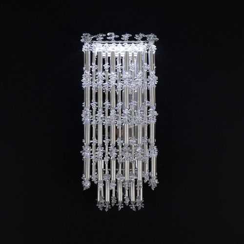 Schonbek Lighting Tahitian Antique Silver LED Sconce by Schonbek Lighting S8118-48O