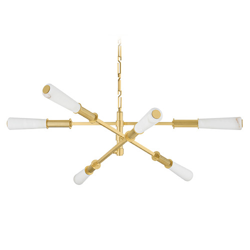 Corbett Lighting Corbett Lighting Dashiell Vintage Polished Brass LED Chandelier 490-48-VPB