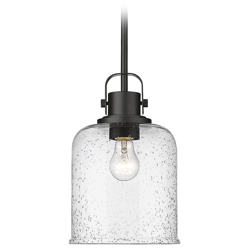 Z-Lite Kinsley Matte Black Mini Pendant by Z-Lite 340P8-MB