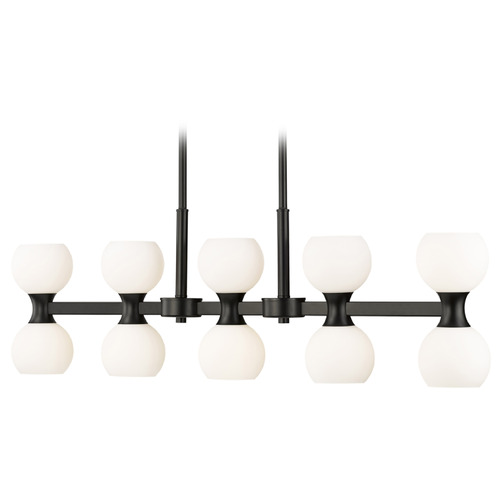 Z-Lite Z-Lite Artemis Matte Black Island Light 494-10L-MB