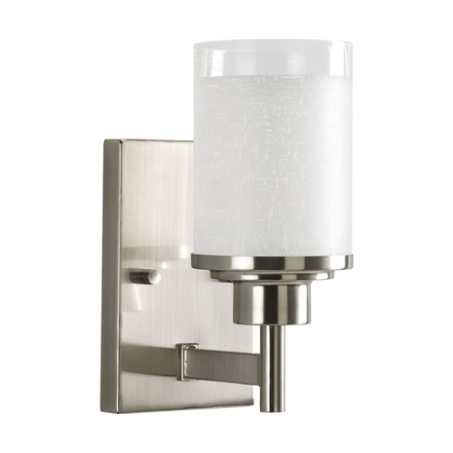 Progress Lighting Alexa Sconce in Brushed Nickel by Progress Lighting P2959-09