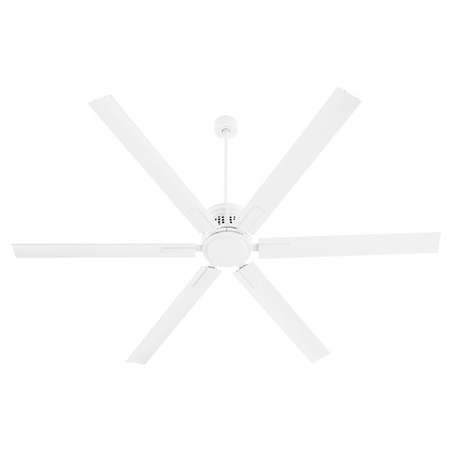 Quorum Lighting Zeus Studio White Ceiling Fan Without Light by Quorum Lighting 10806-8