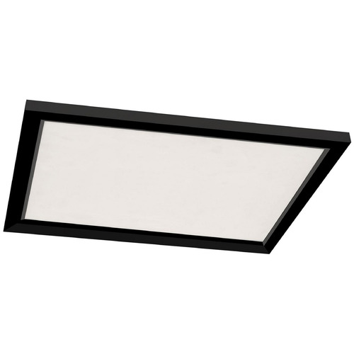 AFX Lighting Afx Lighting Lugano Black LED Flushmount Light LGNL2424LAJD4BK