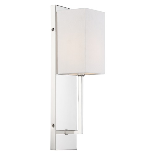 Nuvo Lighting Vesey Polished Nickel Sconce by Nuvo Lighting 60/6693