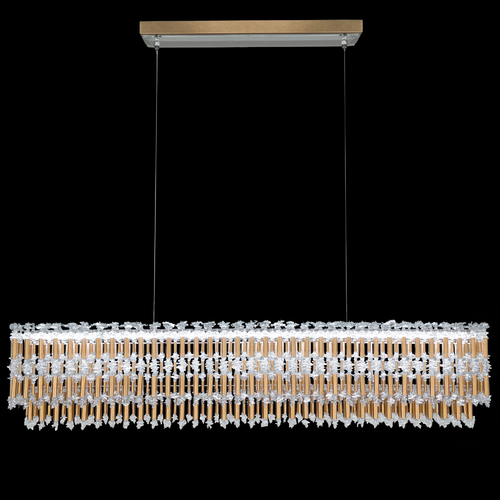 Schonbek Lighting Tahitian Heirloom Gold LED Linear Light by Schonbek Lighting S8148-22O