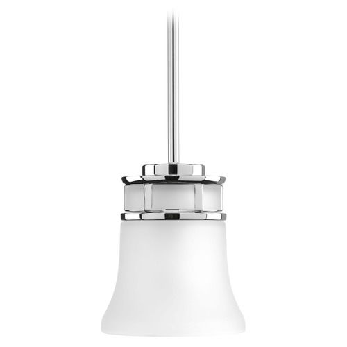Progress Lighting Cascadia Mini Pendant in Chrome by Progress Lighting P5066-15