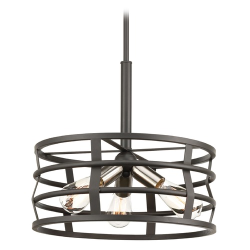 Progress Lighting Remix Pendant in Graphite by Progress Lighting P500011-143