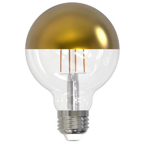 Bulbrite 4.5W G25 2700K Half Gold E26 Base LED Light Bulb by Bulbrite 776923
