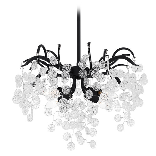 Quoizel Lighting Quoizel Lighting Maple Earth Black Chandelier MAP2820EK