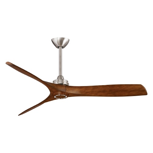 Minka Aire Aviation 60-Inch Fan in Brushed Nickel by Minka Aire F853-BN/DK