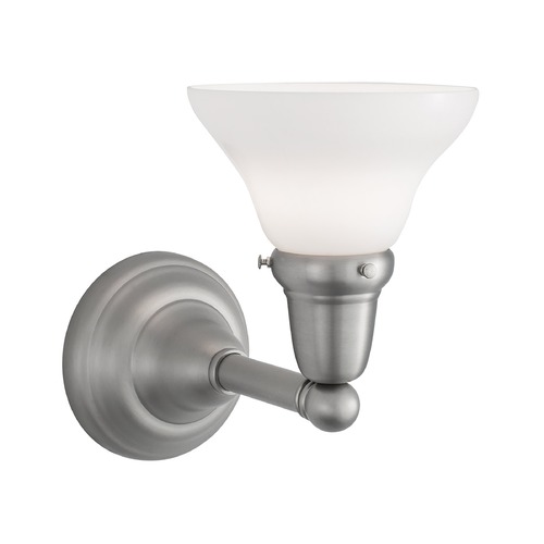 Norwell Lighting Coventry Brush Nickel Sconce 8124-BN-SO