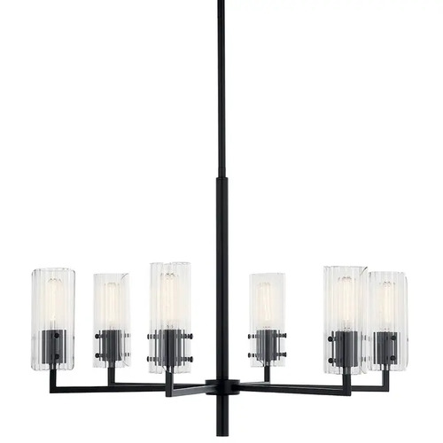 Kichler Lighting Kichler Lighting Velestino Black Chandelier 52679BK