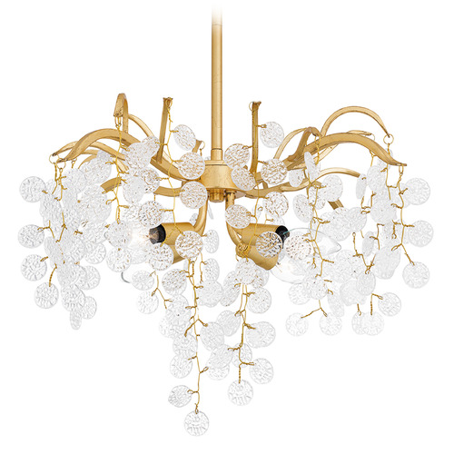 Quoizel Lighting Quoizel Lighting Maple Gold Leaf Chandelier MAP2820GFL