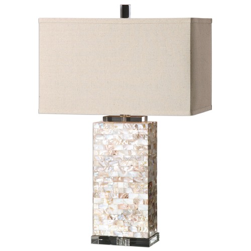Uttermost Lighting Aden Capiz Shell Lamp by Uttermost Lighting 27026-1
