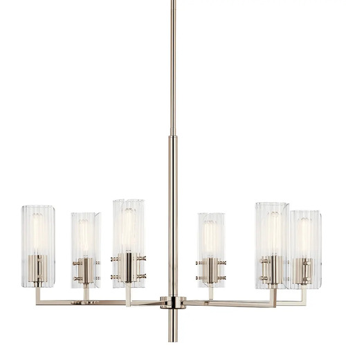 Kichler Lighting Kichler Lighting Velestino Polished Nickel Chandelier 52679PN