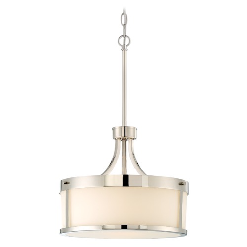 Nuvo Lighting Denver Polished Nickel Pendant by Nuvo Lighting 60/6227
