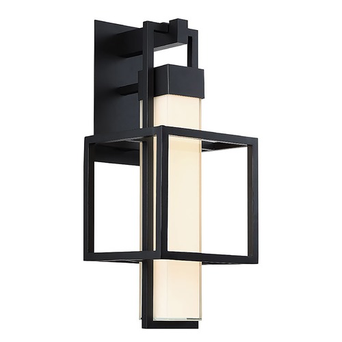 Modern Forms by WAC Lighting Logic 23-Inch LED Outdoor Wall Light in Black by Modern Forms WS-W48823-BK