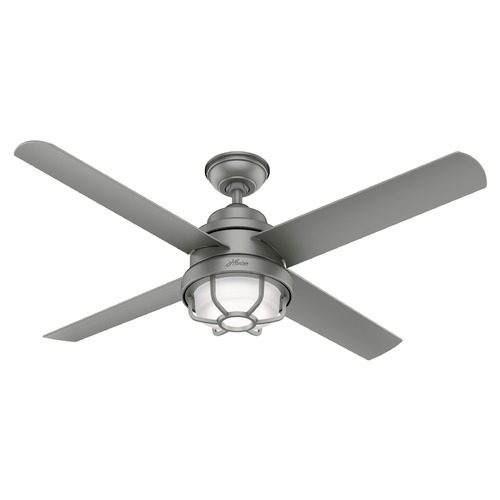 Hunter Fan Company 54-Inch Havoc Fan in Matte Silver by Hunter Fan Company 55085