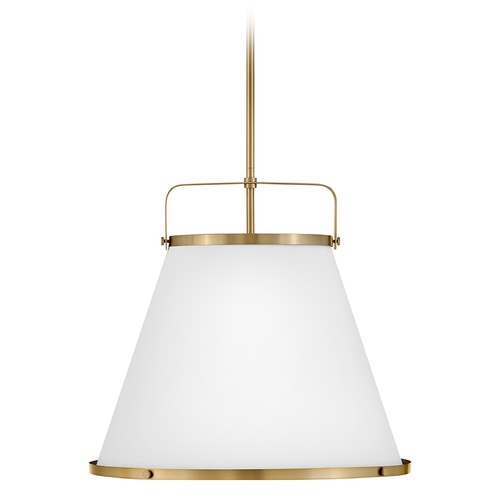 Hinkley Lark 24.5-Inch Pendant in Lacquered Brass by Hinkley Lighting 4995LCB