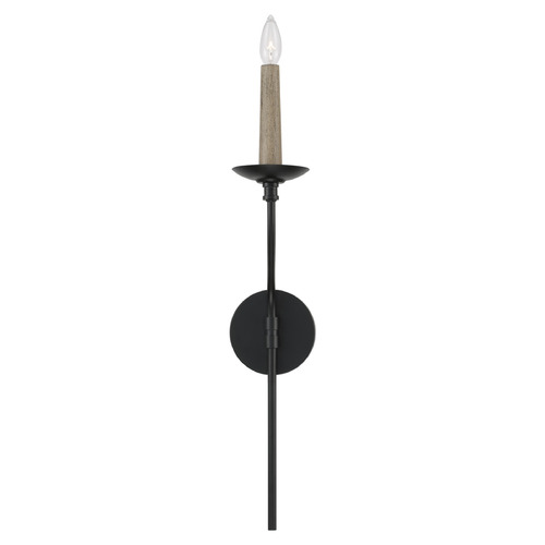 Capital Lighting Capital Lighting Wilder Matte Black Sconce 651511MB
