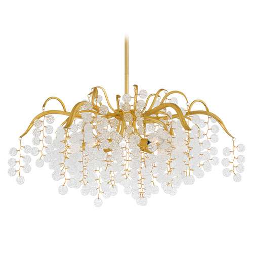 Quoizel Lighting Quoizel Lighting Maple Gold Leaf Chandelier MAP5028GFL