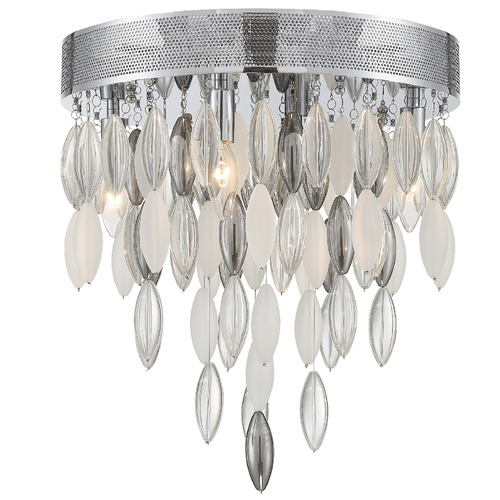 Crystorama Lighting Crystorama Lighting Hudson Polished Chrome Flushmount Light HUD-A2214-CH