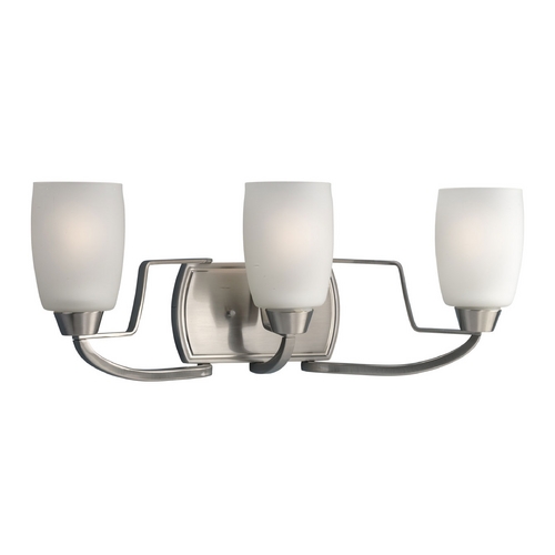 Progress Lighting Wisten Bathroom Light in Brushed Nickel by Progress Lighting P2796-09