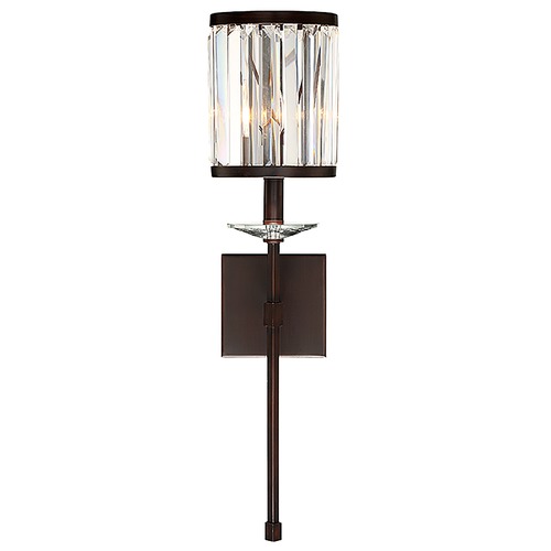 Savoy House Ashbourne Wall Sconce in Mohican Bronze by Savoy House 9-400-1-121