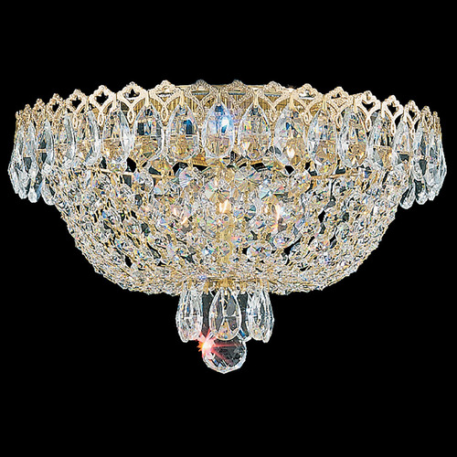 Schonbek Lighting Schonbek Worldwide Lighting Camelot Aurelia Flushmount Light 2616-211O