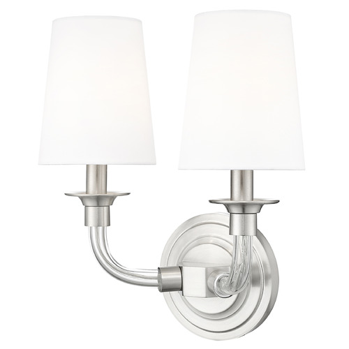 Z-Lite Z-Lite Katerina Brushed Nickel Sconce 1950-2S-BN