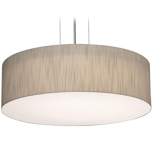 AFX Lighting Afx Lighting Anton Black Pendant Light with Drum Shade ANP1524MBBK-JT