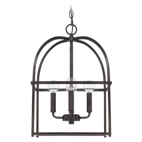 HomePlace by Capital Lighting Aubrey 12.50-Inch Lantern in Matte Black by HomePlace by Capital Lighting 527542MB
